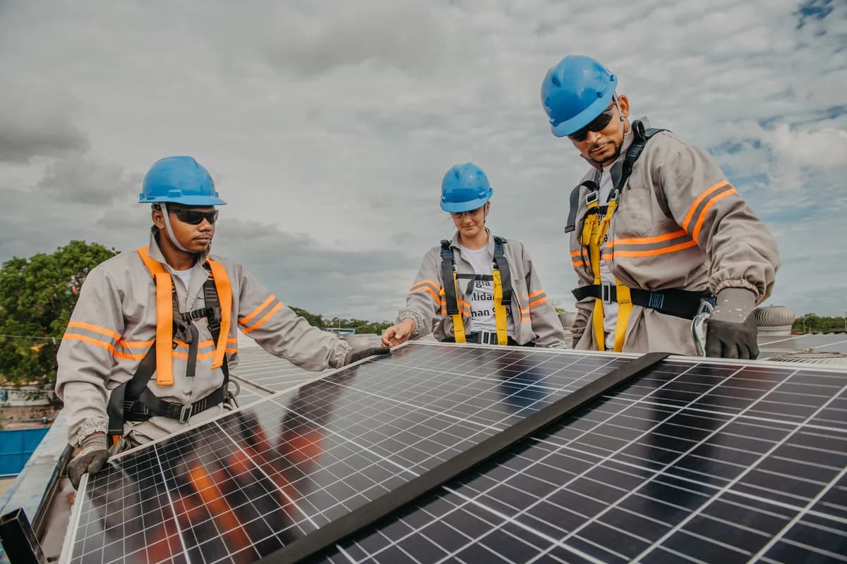 Solar Power Installation